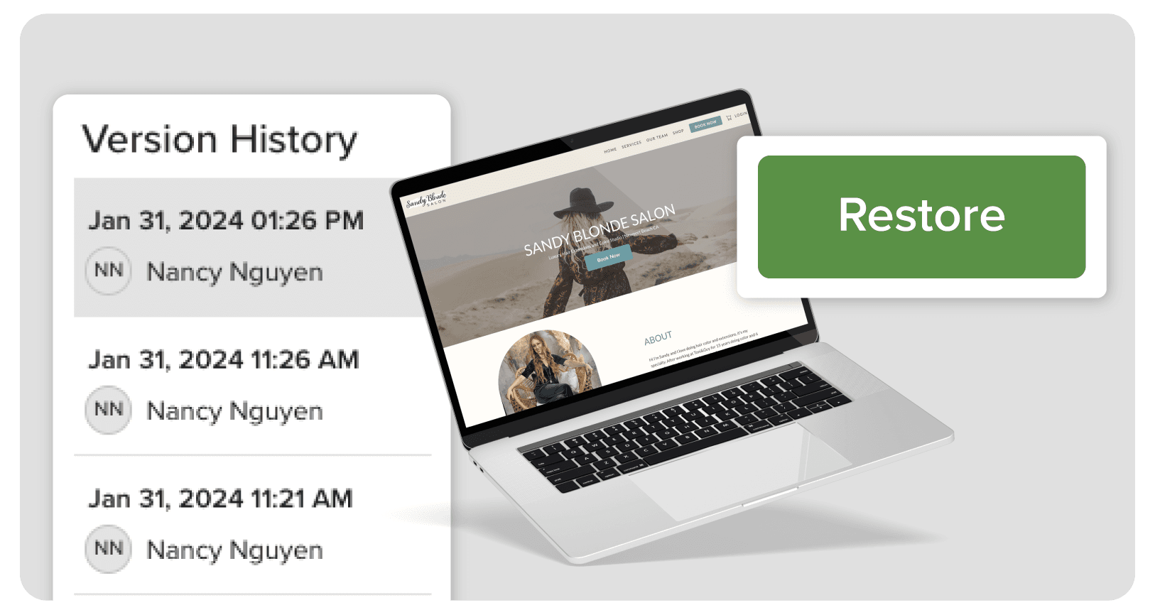 Revert to a Previous Version