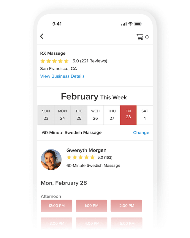 Mobile marketplace + app = bookings 24/7