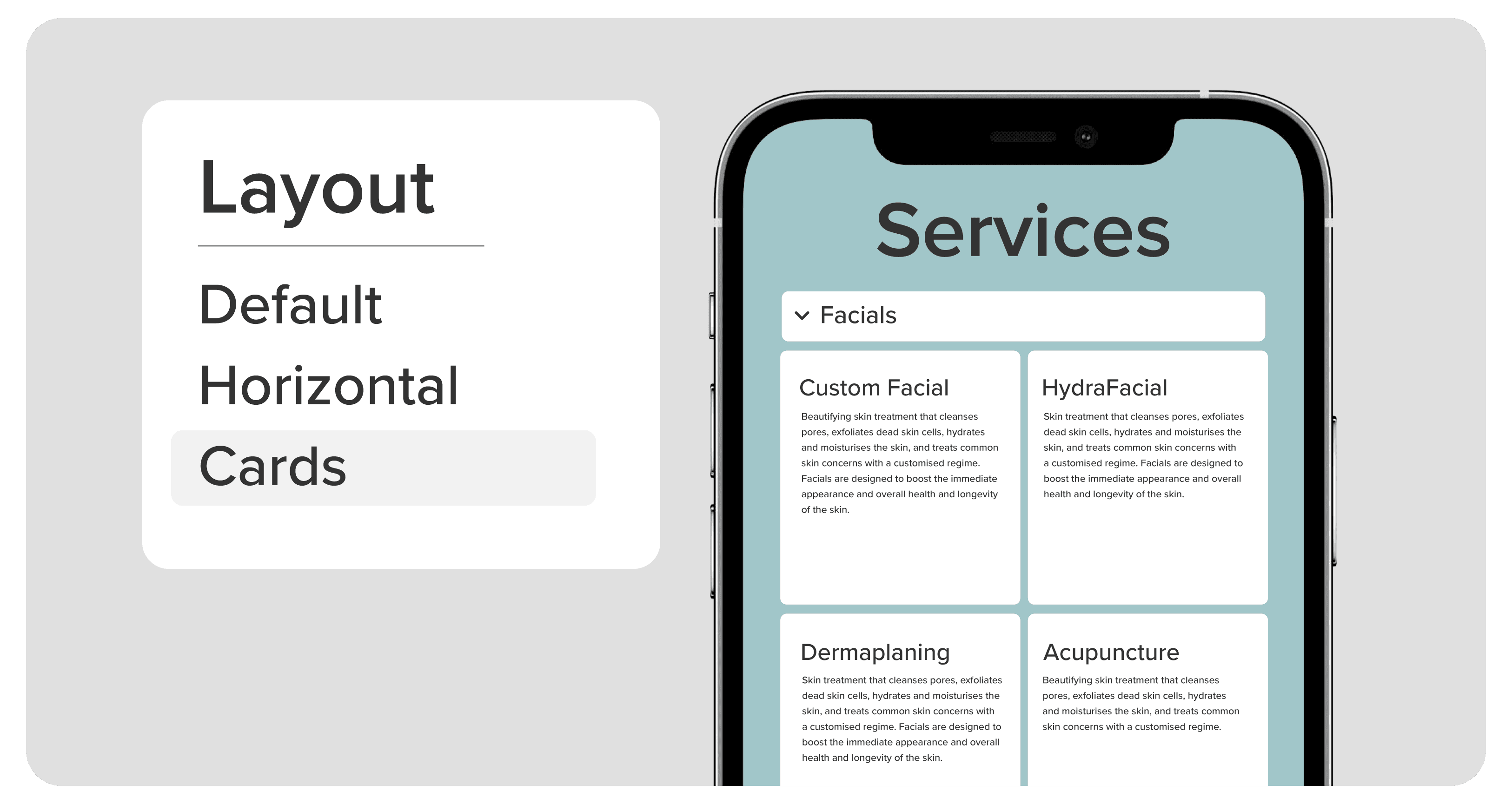 Update to the Services Component