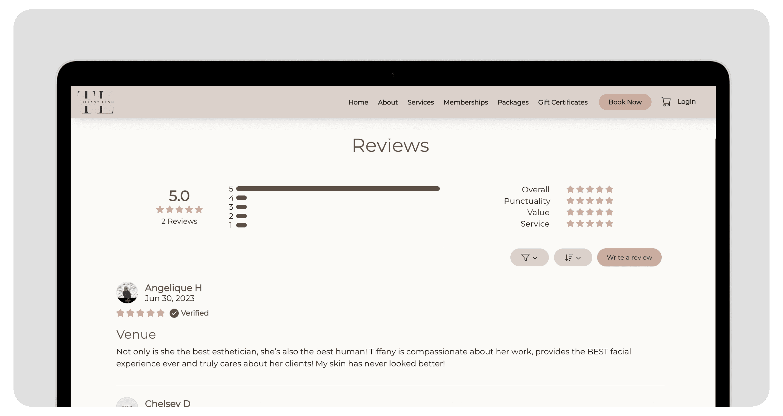 Update to the Review and Review Summary Components